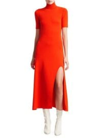 A.L.C. - CAPLAN KNIT TURTLENECK MIDI DRESS at Saks Fifth Avenue